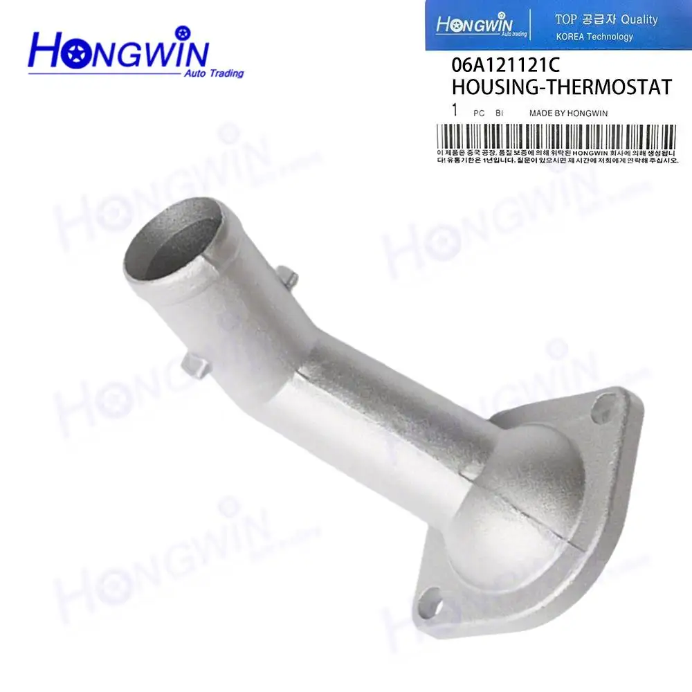 Carcaça do termostato do líquido refrigerante 06a121121c 038121119b 06a121121f para audi tt base quatortra volkswagen beetle base gl golf gl jetta