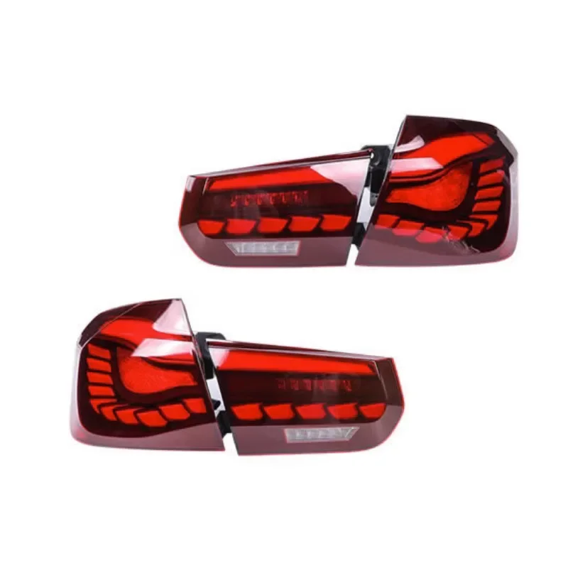 car lights for 2012 2018 3 Series F30 LED taillight Dragon scale DK style