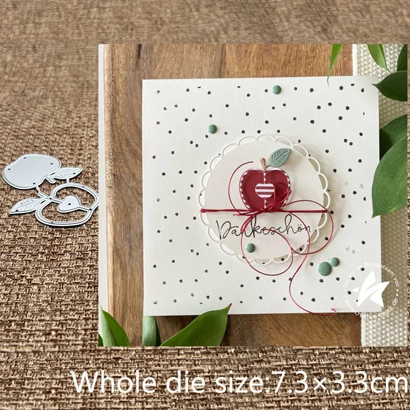 

New Design Craft Metal stencil mold Cutting Dies apple decoration scrapbook die cuts Album Paper Card Craft Embossing