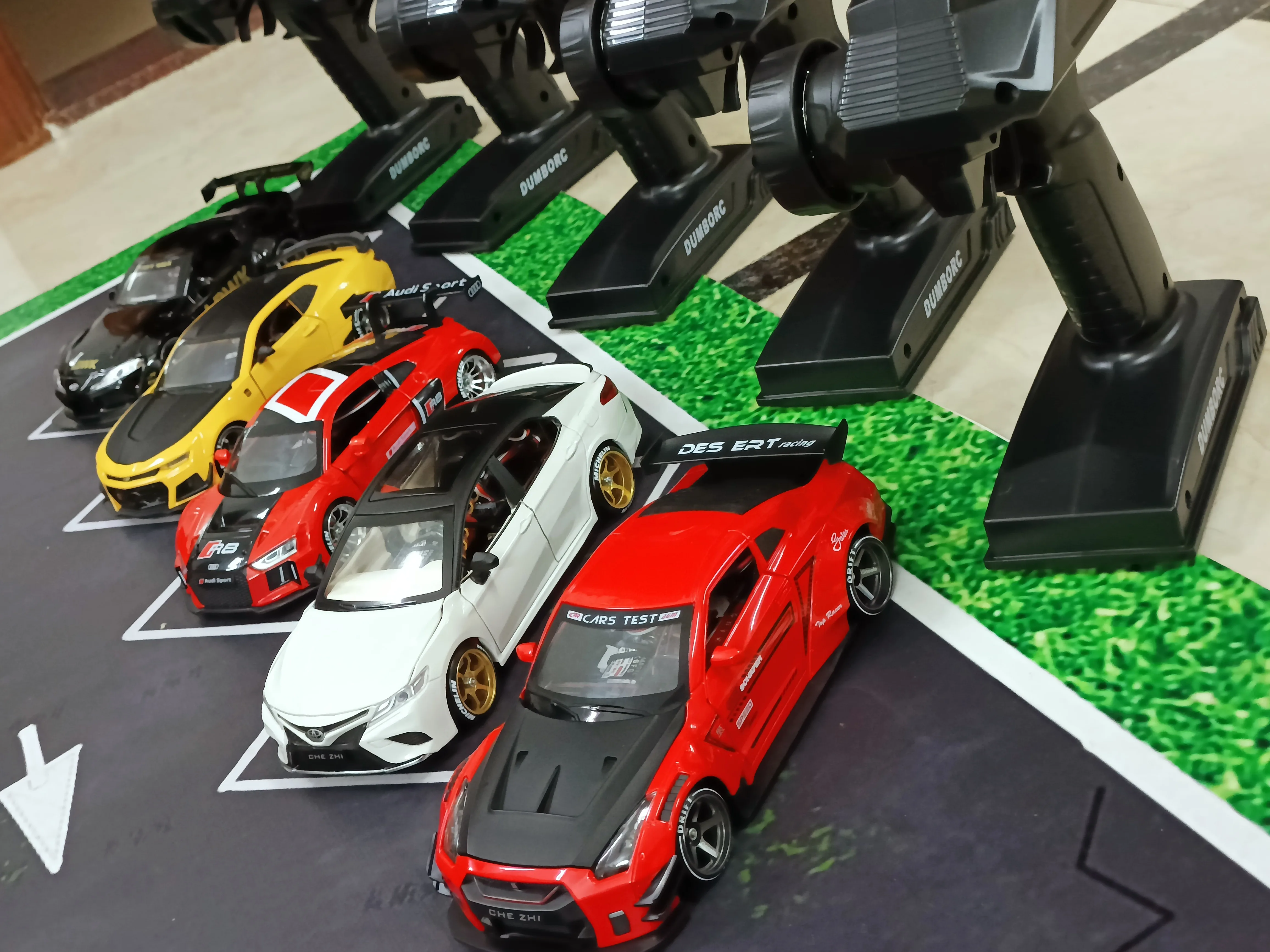 Initial D FATJAY 4WD RC MINI Car MINI-Q10 MINI-Z AE86 All - Metal Remote Control Drift Car