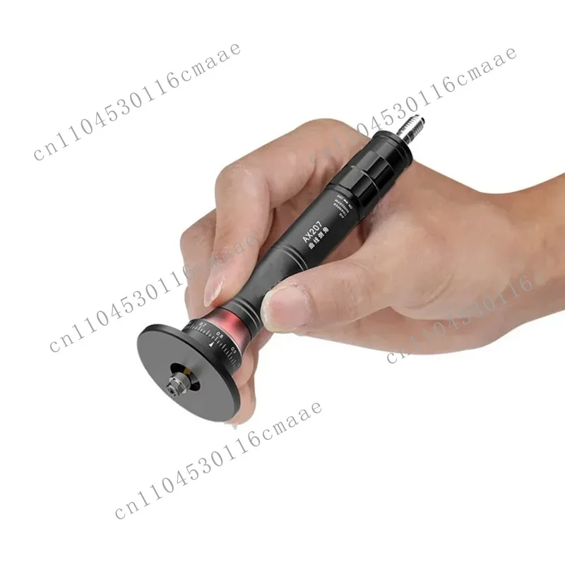 AX207 Mini Pneumatic Chamfering Machine 45 Degrees Metal Deburring Chamfer Tool Handheld Adjustable With Blades