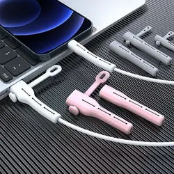 No Electric Shock Cable Organizer All Inclusive Protection Data Cable Protector Phone Charger Earphones Cable