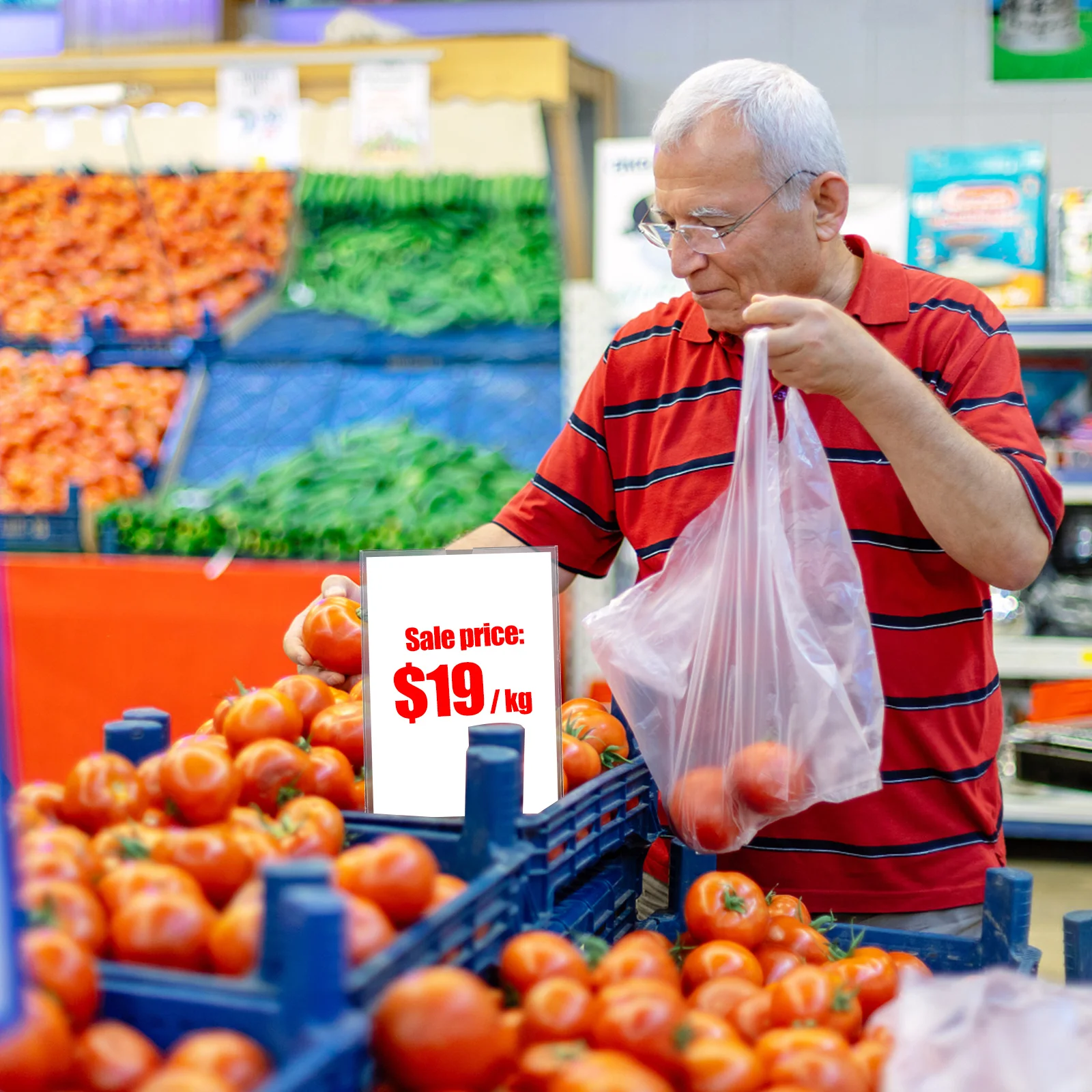 2Pcs Transparent Acryl A4 Papier Halter Display Rack für Home Schule Mall Supermarkt Acryl Rack A4 Papier Halter