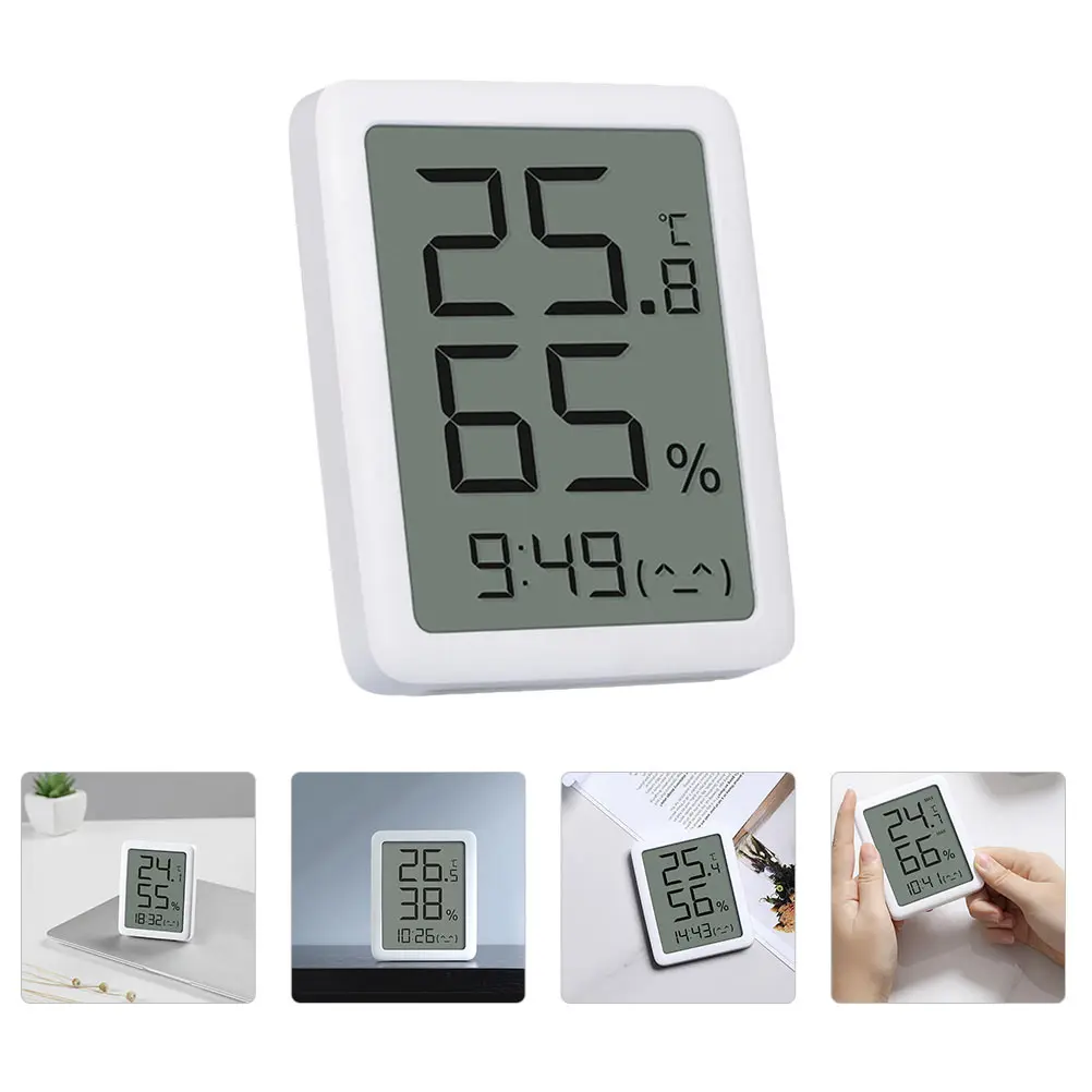 

Digital LCD Thermometer Hygrometer Indoor Temperature Humidity Meter High Precision Sensor Clear Display Low Power Bedroom