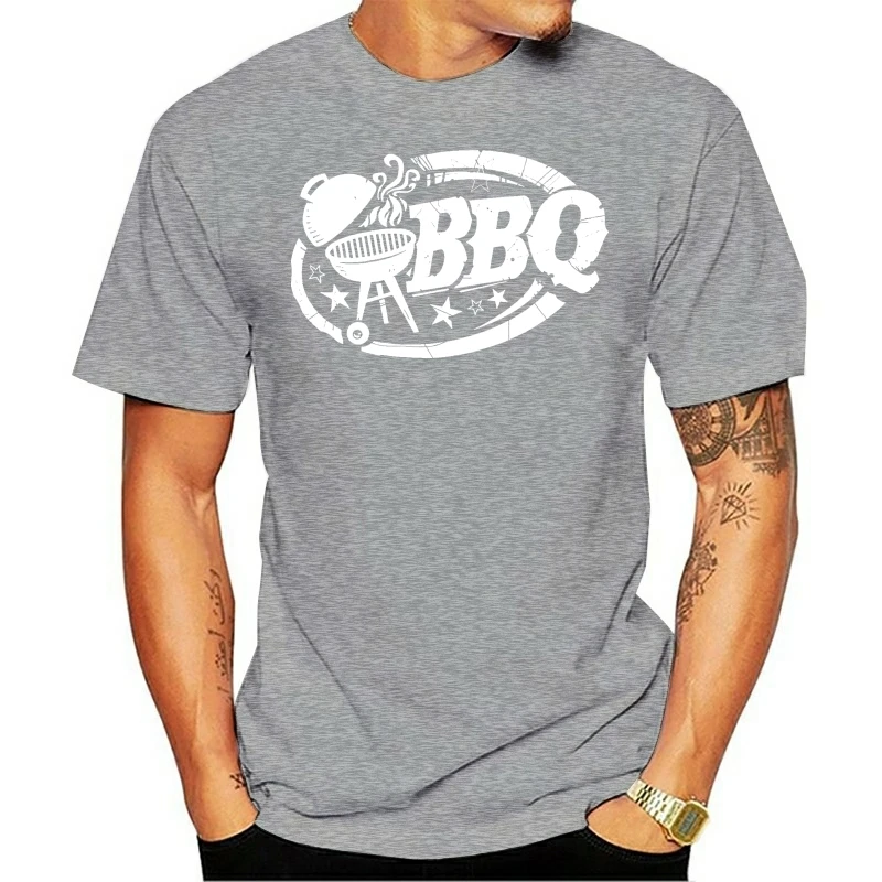 Camiseta de Bbq para The Grill King Among You A Must Have, ropa de marca de moda, camisetas casuales divertidas de alta calidad, Tops 2020