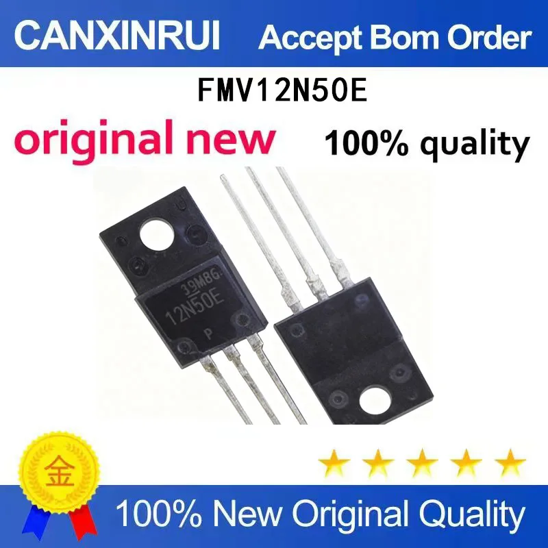 (5-100 Pieces)Brand new original FMV12N50E 12N50E TO-220F spot chip IC