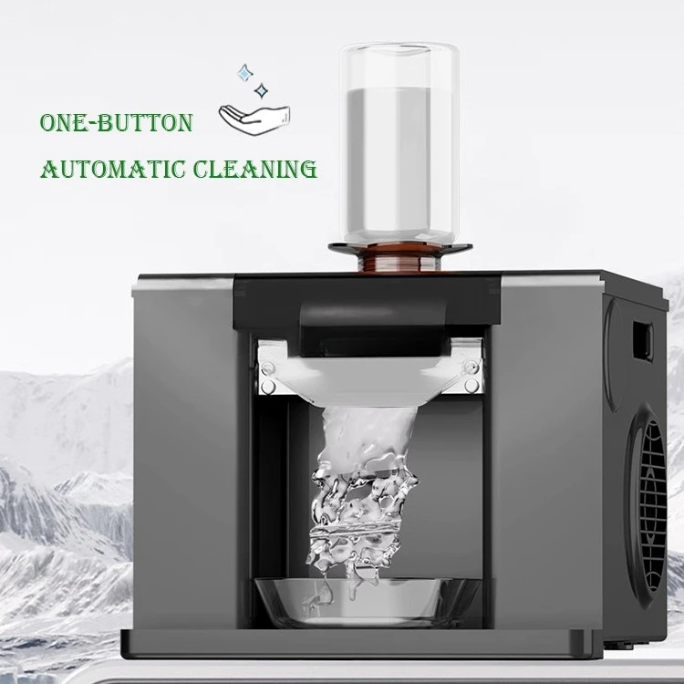 Kitchen Snow Ice Maker Electric Snowflake Shaver Flake Slush Cone Milkshake Frozen Dessert