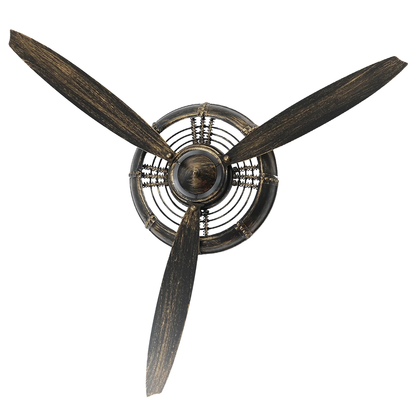 

Wall Clock Propeller Wall-mounted Ornament Home Bar Decor Supply Office Adornment Vintage Unique Retro Hanging