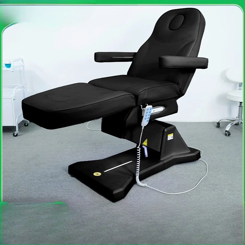 المهنية طاولات التدليك الكهربائية باديكير النوم رفع الحديد تدليك الجداول الأذن تنظيف بولي Leather الأثاث الجلدي Massagetafel MH #2