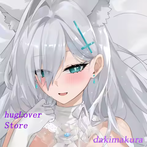 Dakimakura Anime Shiroko Terror 3 Body Pillow Double-sided Print Life-size Cover