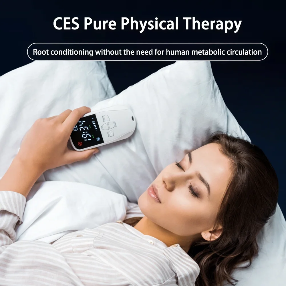 

Insomnia Anxiety Depression Ces Therapy Device Anxiety Electronic Acupuncture Apparatus Sleeping Aid Device