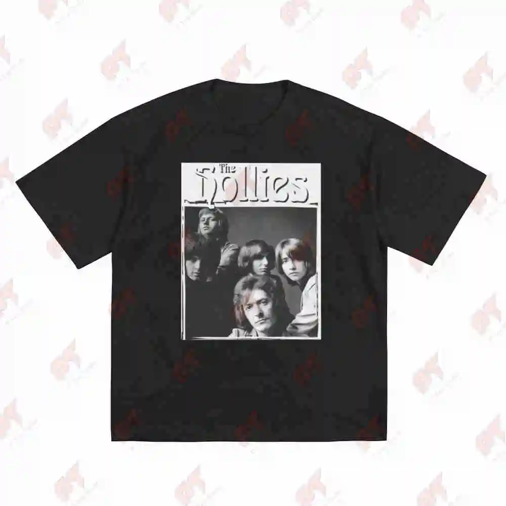 The Hollies British Short Sleeve Tee 100% Cotton T-Shirt