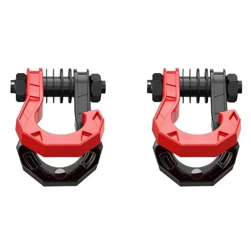 3/4 U‑Shackle Tow Hook Tow Strap Off‑Road Vehicle Recovery Tow Arm for SUV Truck Emergency Rescue