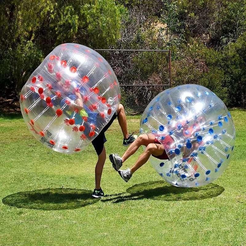 Inflatable Bumper Balls for Adults, 150cm/120cm Bubble Soccer Balls for Kids, Giant Human Hamster Ball, Body Bumper