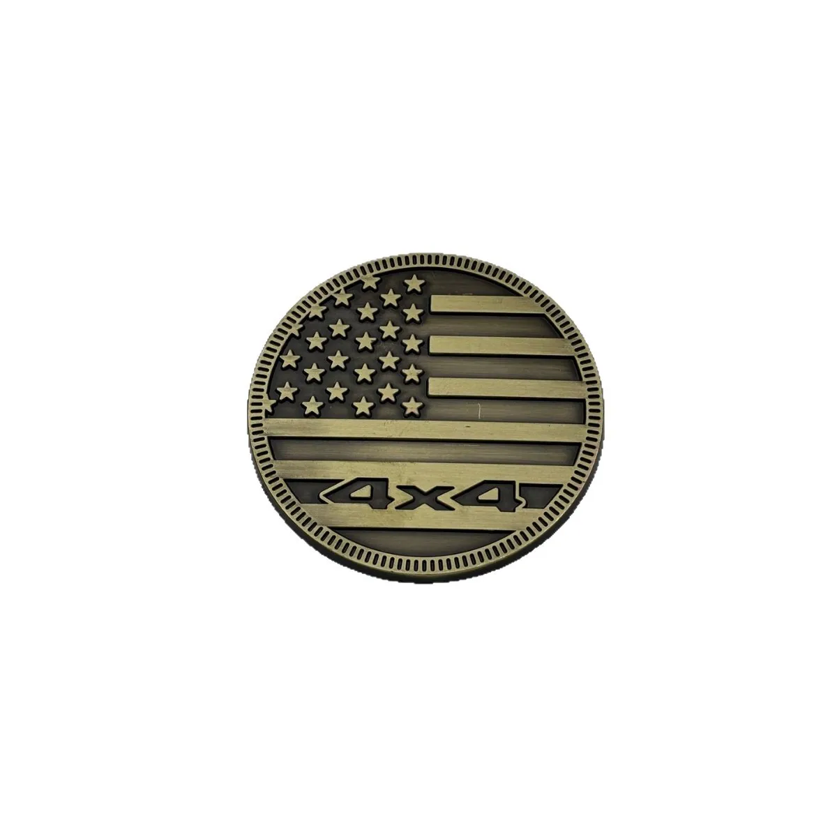 4X4 RATED 3D Metal Emblem Badge 4WD Off Road Sticker Car Rear Trunk Side Fender Decal Auto Body Styling Accessories