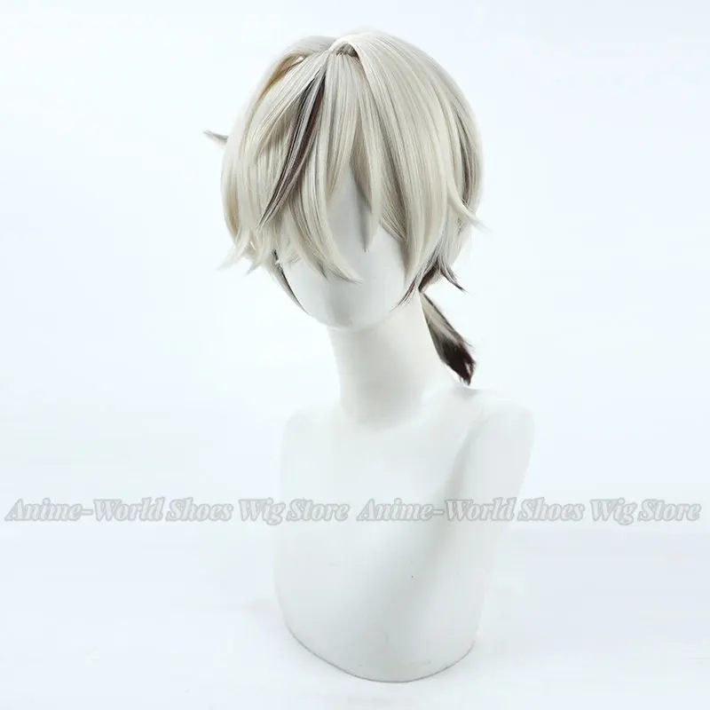 Arlan Cosplay Wig Game Honkai Star Rail Cosplay Wigs Men Heat Resistant Synthetic Halloween Party Role Play Prop