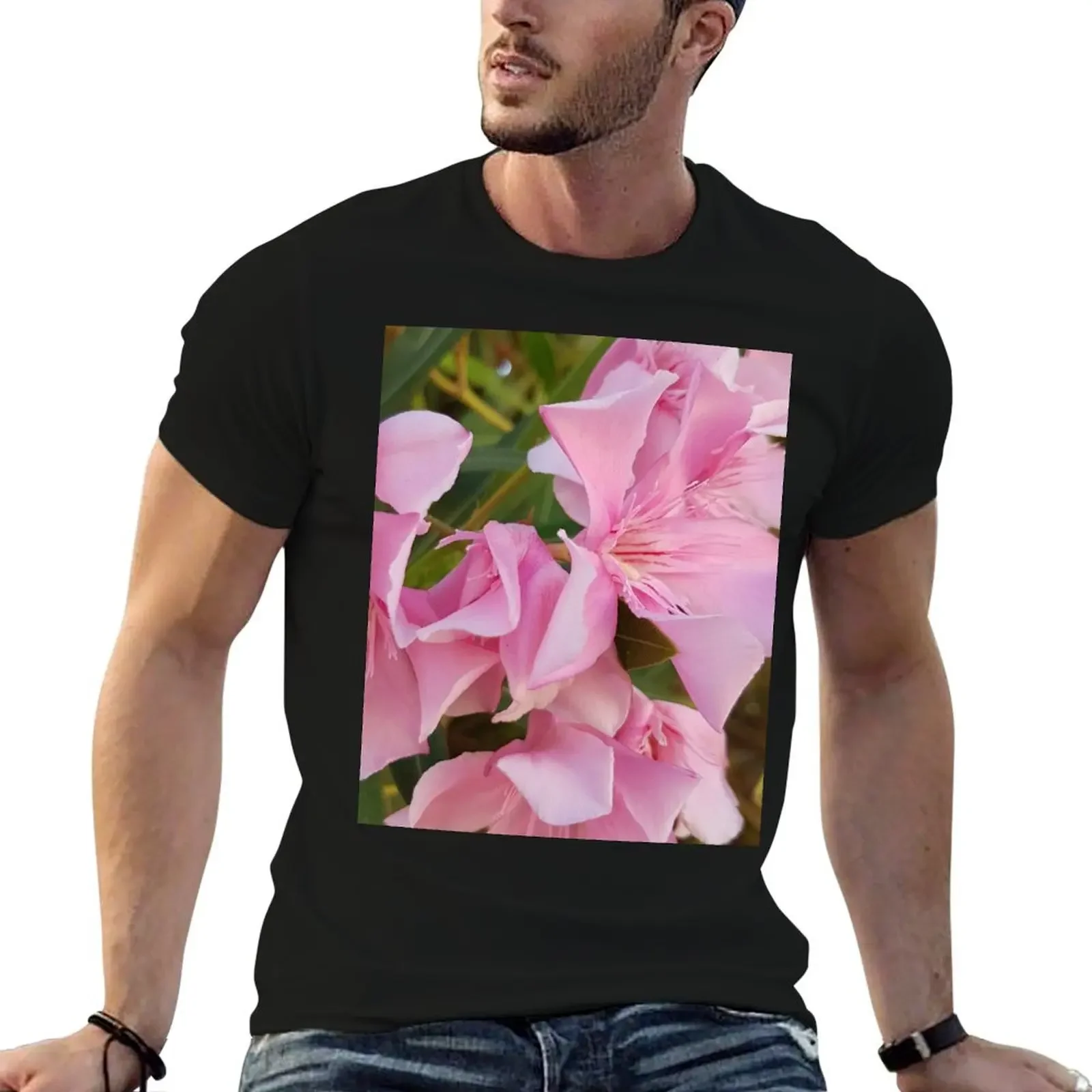 Colours of Crete 42 - pink flowers T-Shirt sublime cheap stuff customs animal prinfor boys men clothings