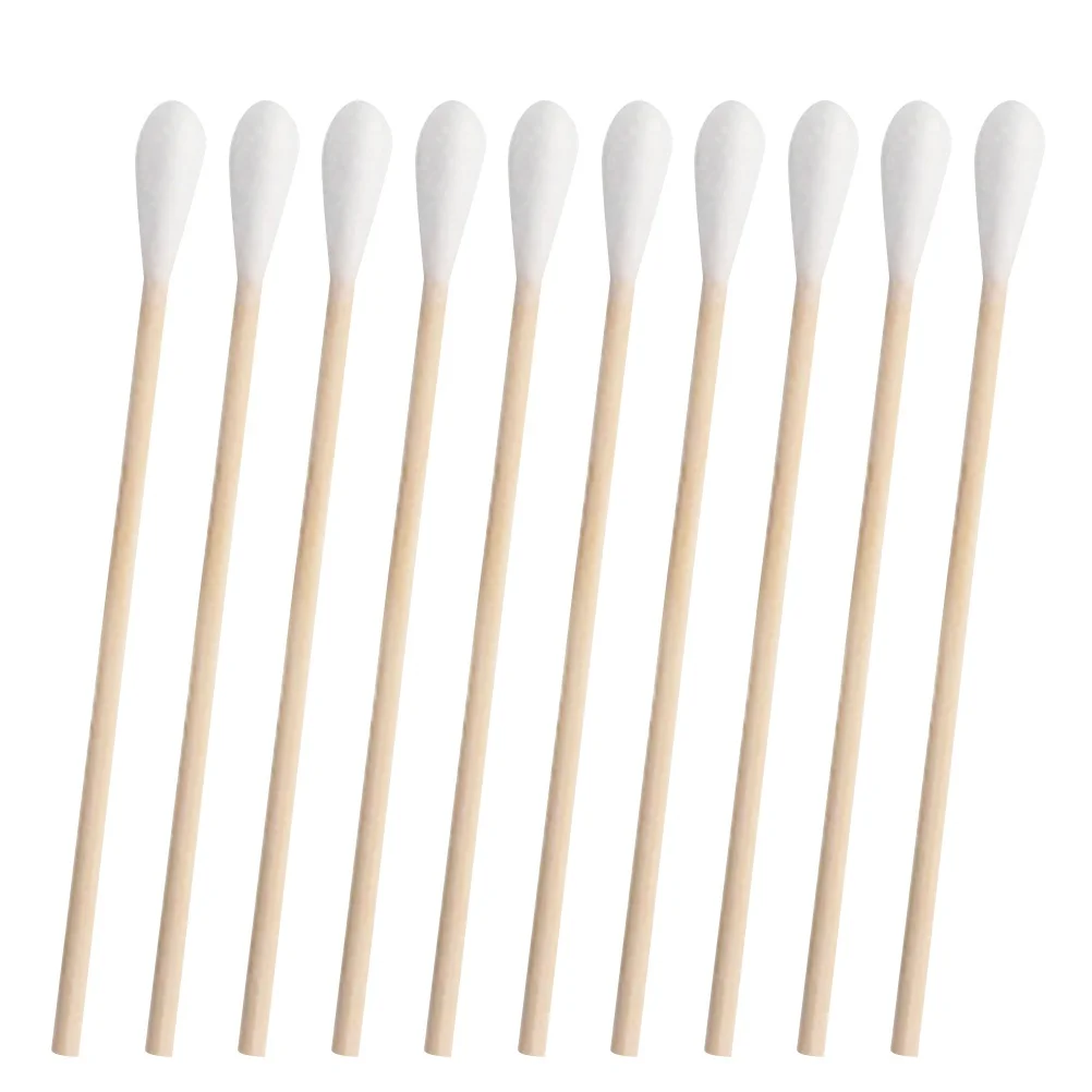 1000 Uds hisopos de algodón estériles palo de algodón desechable limpiador de heridas médicas uso seguro cara cuerpo limpieza de viaje absorbente de polvo