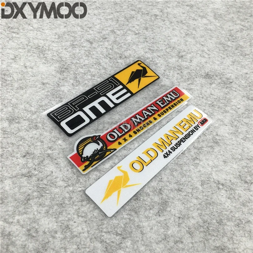 Car Styling Decal Motor Bike Sticker Tape for BP51 Outdoor SUV 4X4 Country Cross Off Road Suspension Old Man EMU