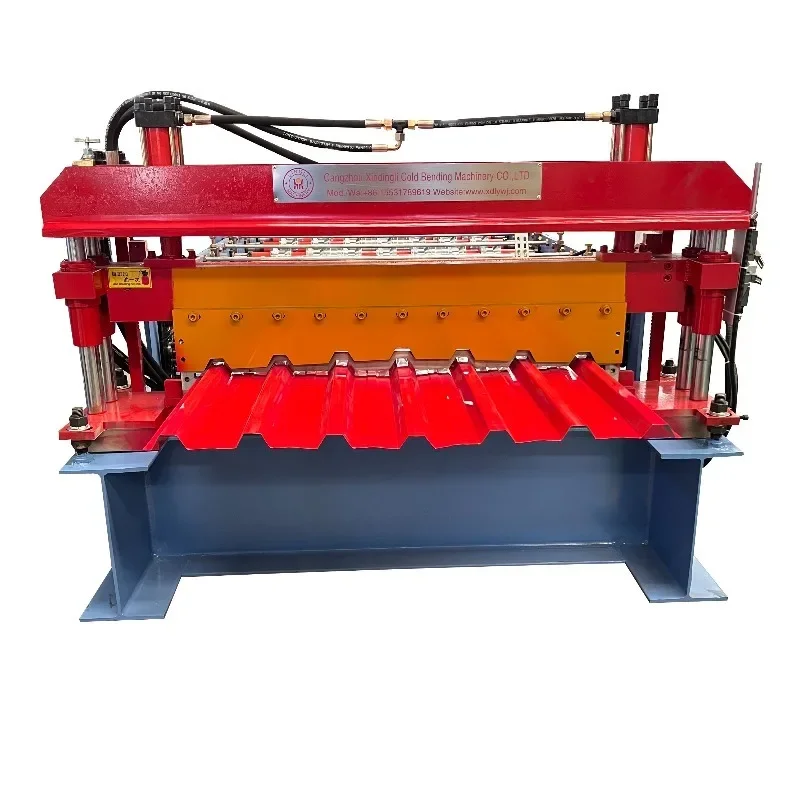 Customized Factory Direct Sales Ibr Roof Sheet Machine Trapezoidal Roof Tile Making Machine 7 Rib Roof Sheet Machine