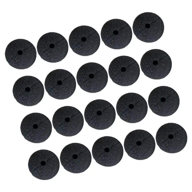 A52E 20Pcs Round Costume Nose Accessories for Group Parties and Stage Show Looks