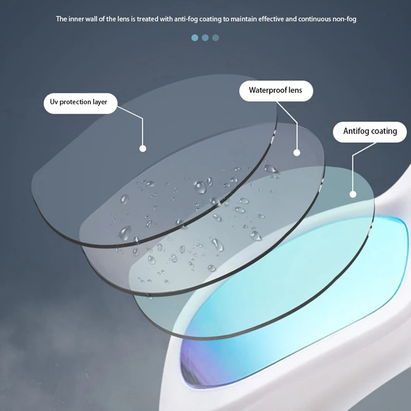 Occhialini da nuoto sportivi occhiali in Silicone lenti ottiche occhiali da piscina impermeabili con montatura grande