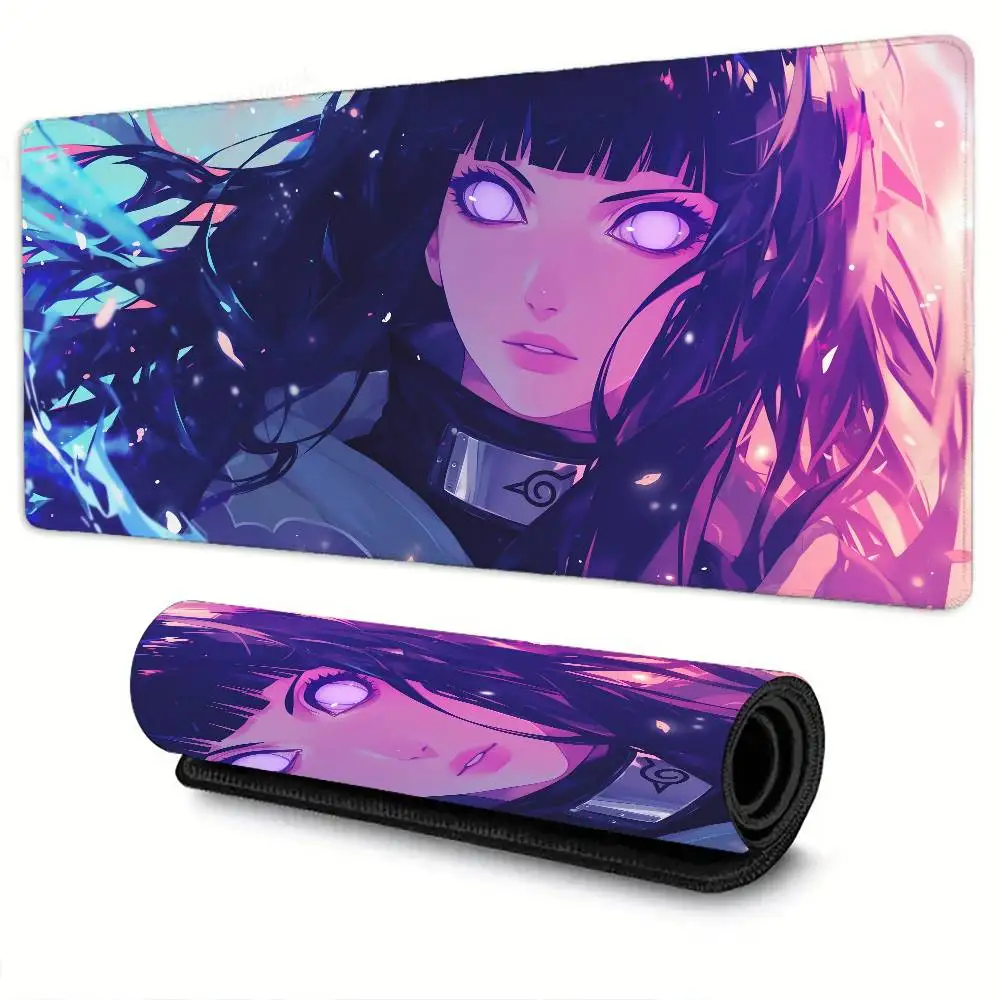 

Kawaii H-hyuuga H-hinata Коврик для мыши Нескользящий Подходит для офисных компьютеров Ноутбуков Килимки для киберспорта Игровой стол XXL Клавиатура