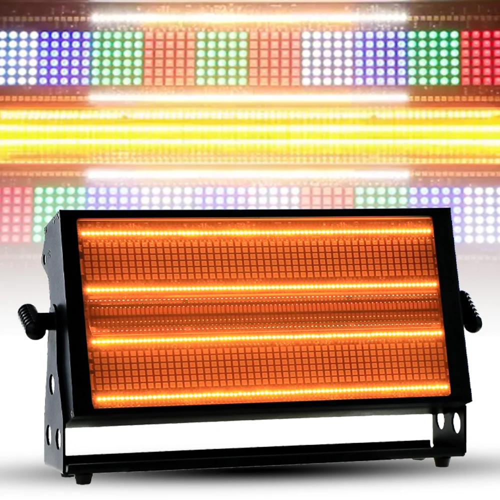 

YUER Супер яркость 600 Вт Светодиодный стробоскоп COB Теплый белый RDM DMX512 Управление DJ Дискотека Вспышка Эффект Лошади Бег Сценическое освещение