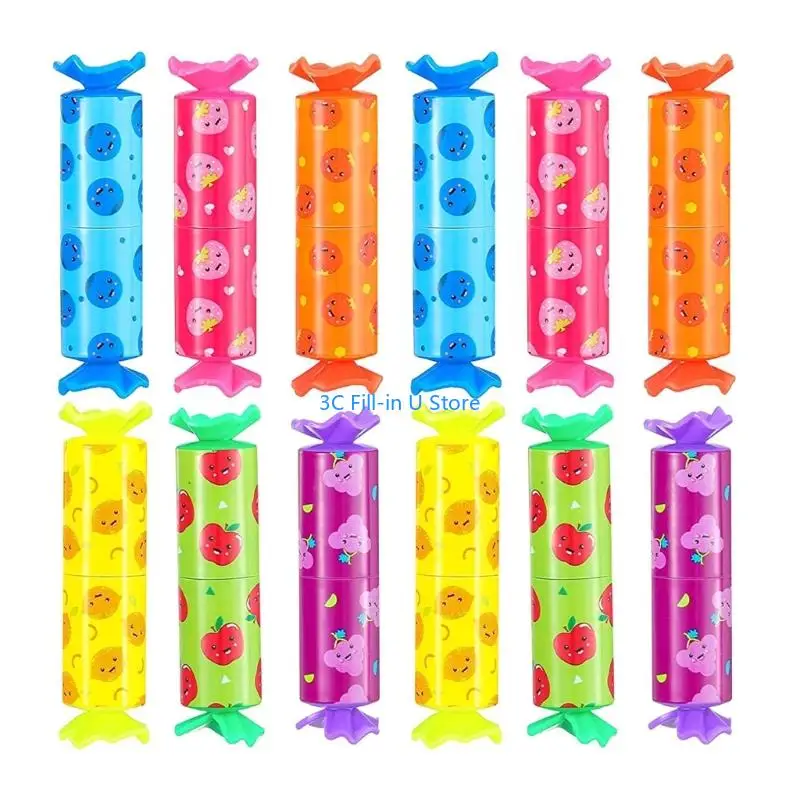 

G8TA 12 Color Cartoon Highlighter Marker Pen for Scrapbooking Journaling Note Taking 2025 New Dropping