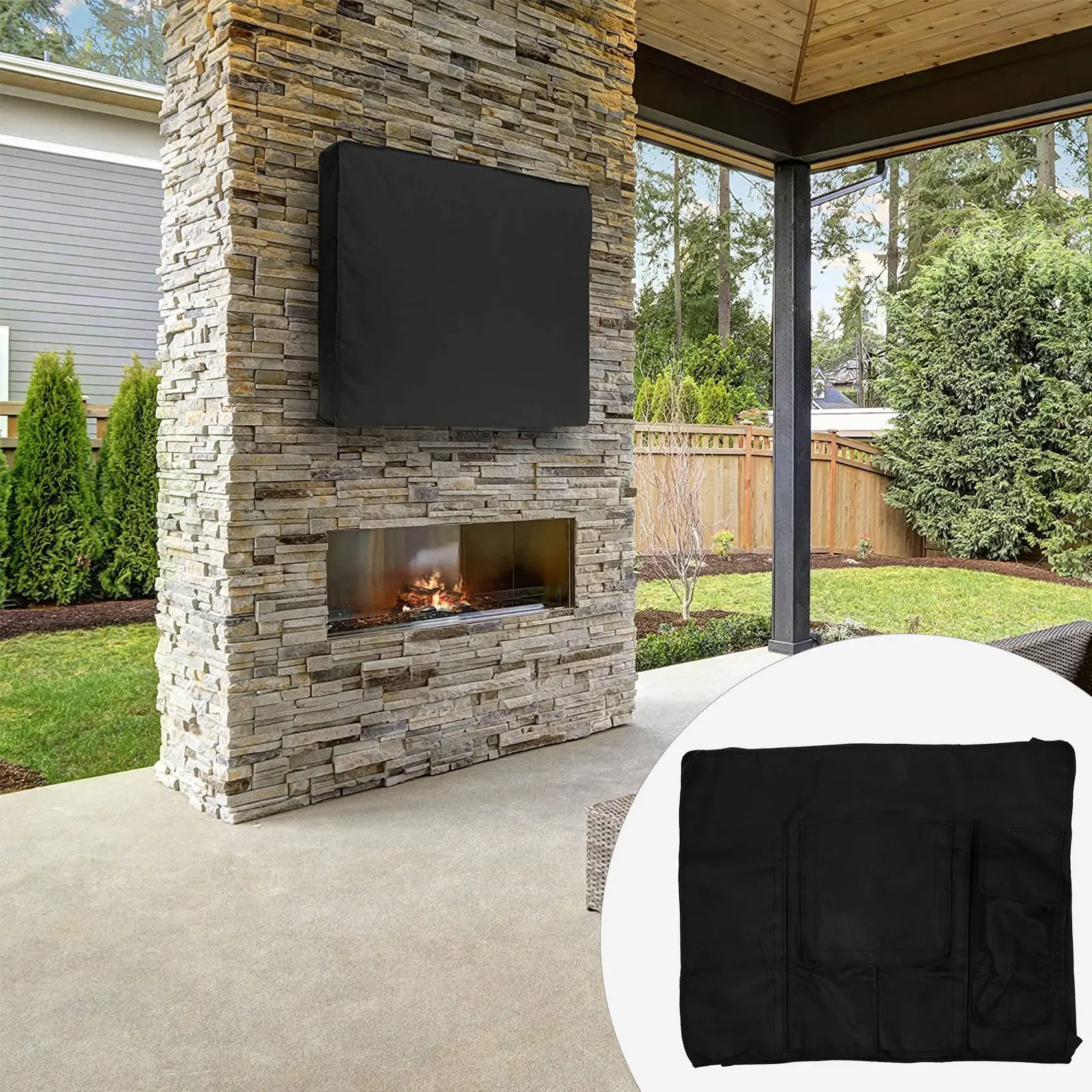 

Водонепроницаемый чехол для телевизора, защита для уличного использования, 30-32 дюйма, защита экрана телевизора, всепогодный чехол для хранения телевизора