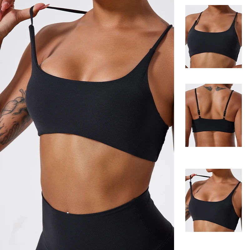 Super Soft Fabric Sexy Sports Bra Gym Top Women Higher Quality Yoga Clothes Women Sports Fitness Workout Cross Back Yoga Bra