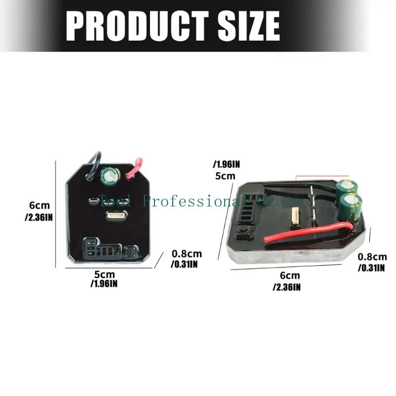 57QF 21V 50A Power Tool Control Board Switches Assembly for Wrenches Home Renovations Projects