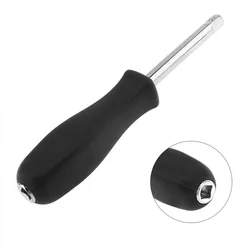 Useful 1/4 Dual-purpose Socket Wrench With 6.3mm Bottom Hole Connection Handle Socket Wrench Tool Small Square Rod Spinner