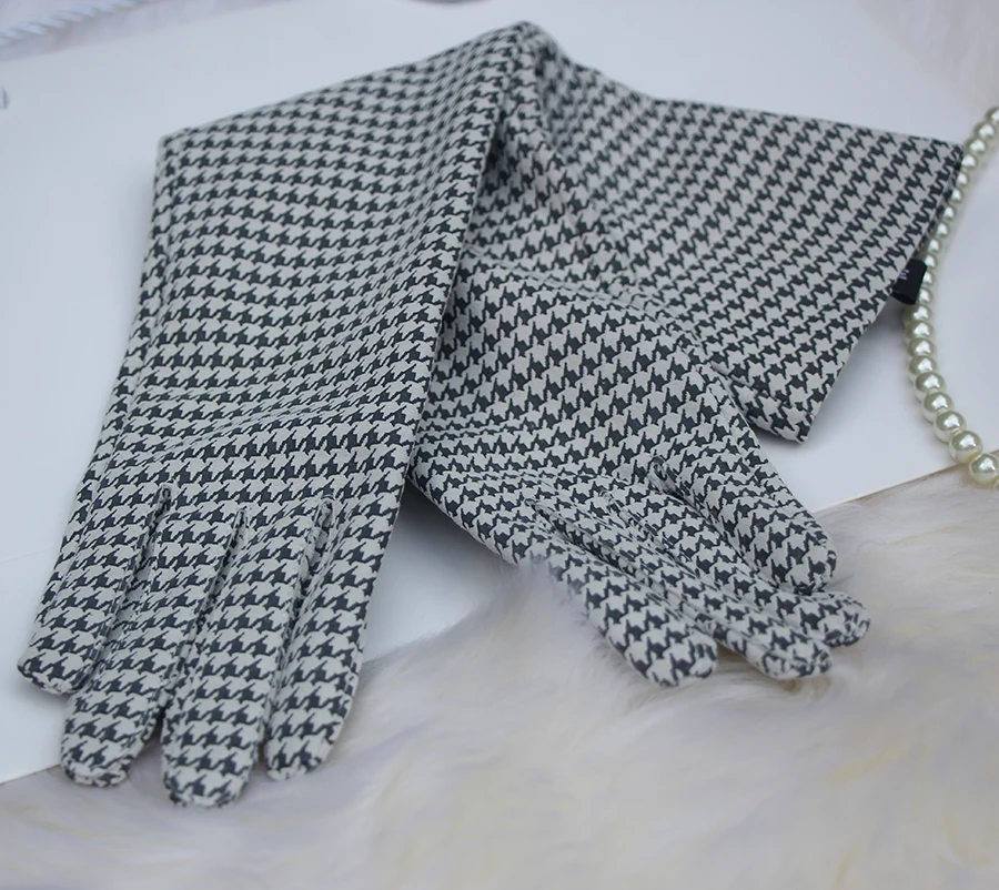 Long Genuine Leather Gloves No Lining Soft Sheepskin Snake Pattern Custom Made Women Elbow Gloves T stage gloves