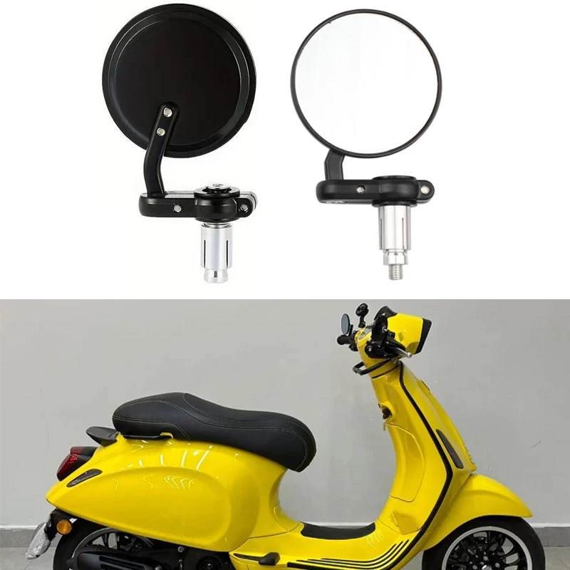 For Vespa GT GTS GTV 60 125 200 250 300 300ie Primavera Print 150 S150 Gts Super Sport Tech 300 Handle Bar Mirrors Side Mirror