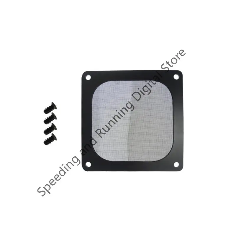80mm 90mm 120mm 140mm PCシャーシ冷却ファン用ダストフィルター マグネット式防塵メッシュカバー コンピューターシャーシネットガード（穴付き）