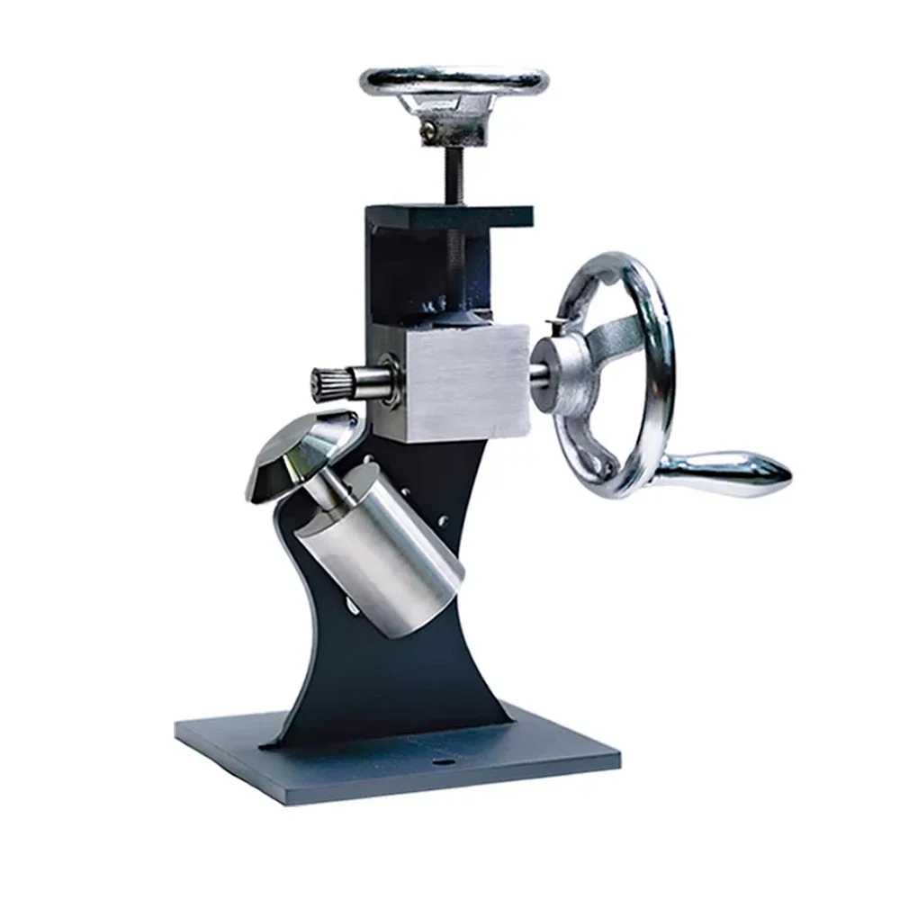 Handmade Shoe Edge Embossing Machine DIY Leather Strip Shoes Edge Embossing Tool with 4PCS Replaceable Pattern Wheels