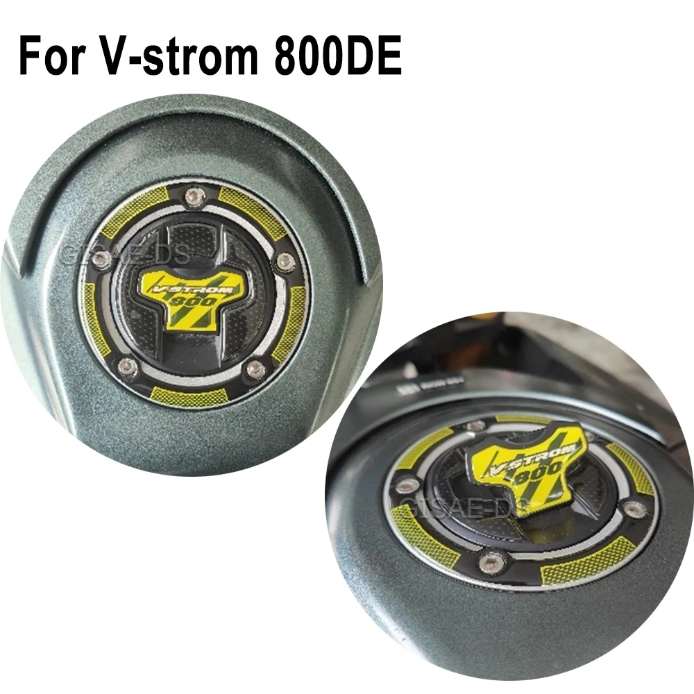 V Strom 800DE Motorcycle Protector Tank Pad Side Grips Gas Fuel Oil Kit Stickers Decals For Suzuki V-Strom 800 DE 2023-2025