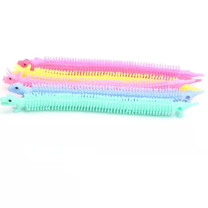 Anti Stress Toys Worm Noodle Unicorn Stretch String TPR Rope String Fidget Autism Vent Toy for Adults Kids Children