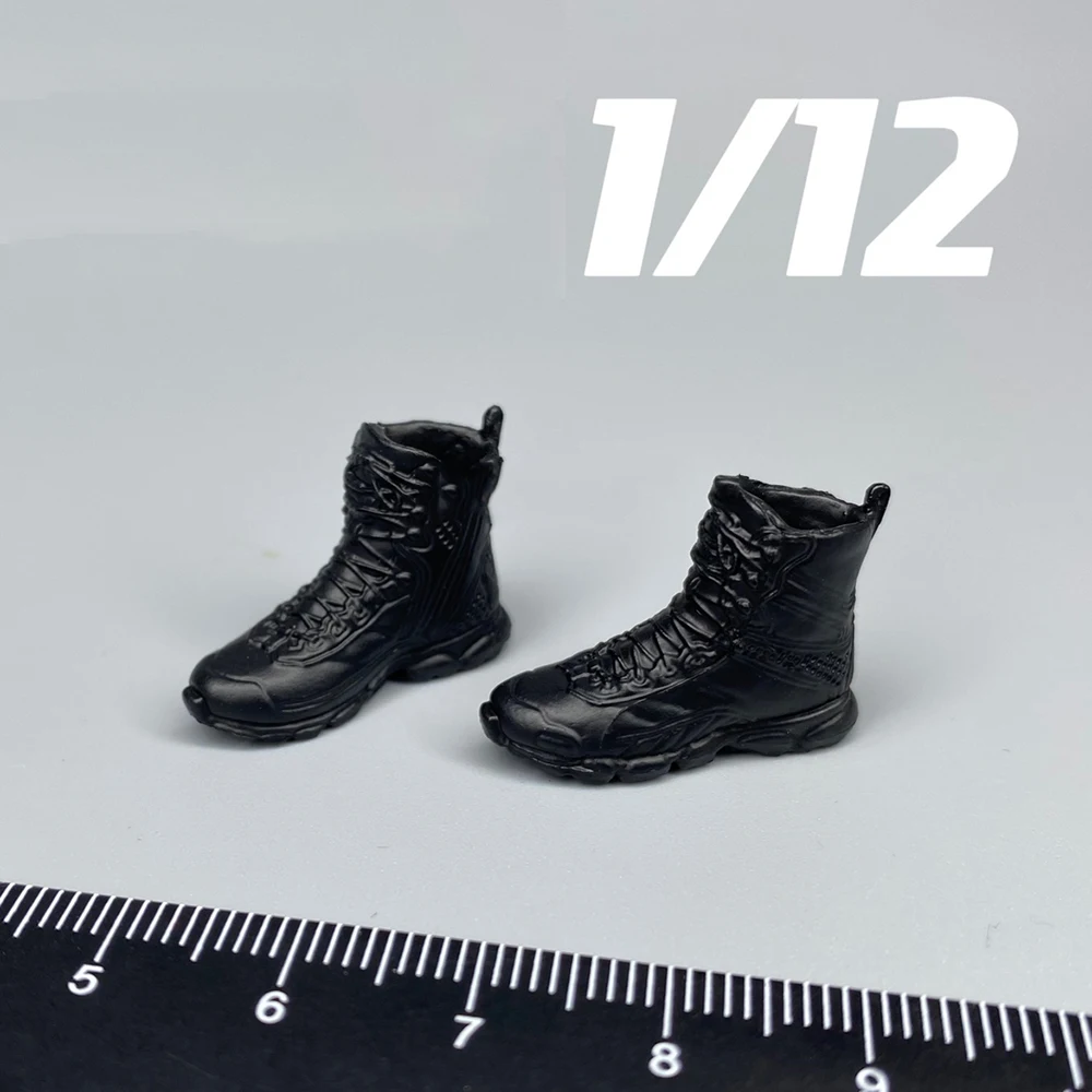 3ATOYS 1/12th Mode Pour Soldat De L'armée Bottes Solides Modèle De Chaussure Pour Habituelle 6 pouces Figurines Accessoires