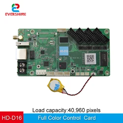 Huidu Wi-Fi Asynchronous Full Color Banner Screen Control Card HD-D16 For P2 P2.5 P3 P4 P5 P6 P8 P10 Taxi Car Led Screen