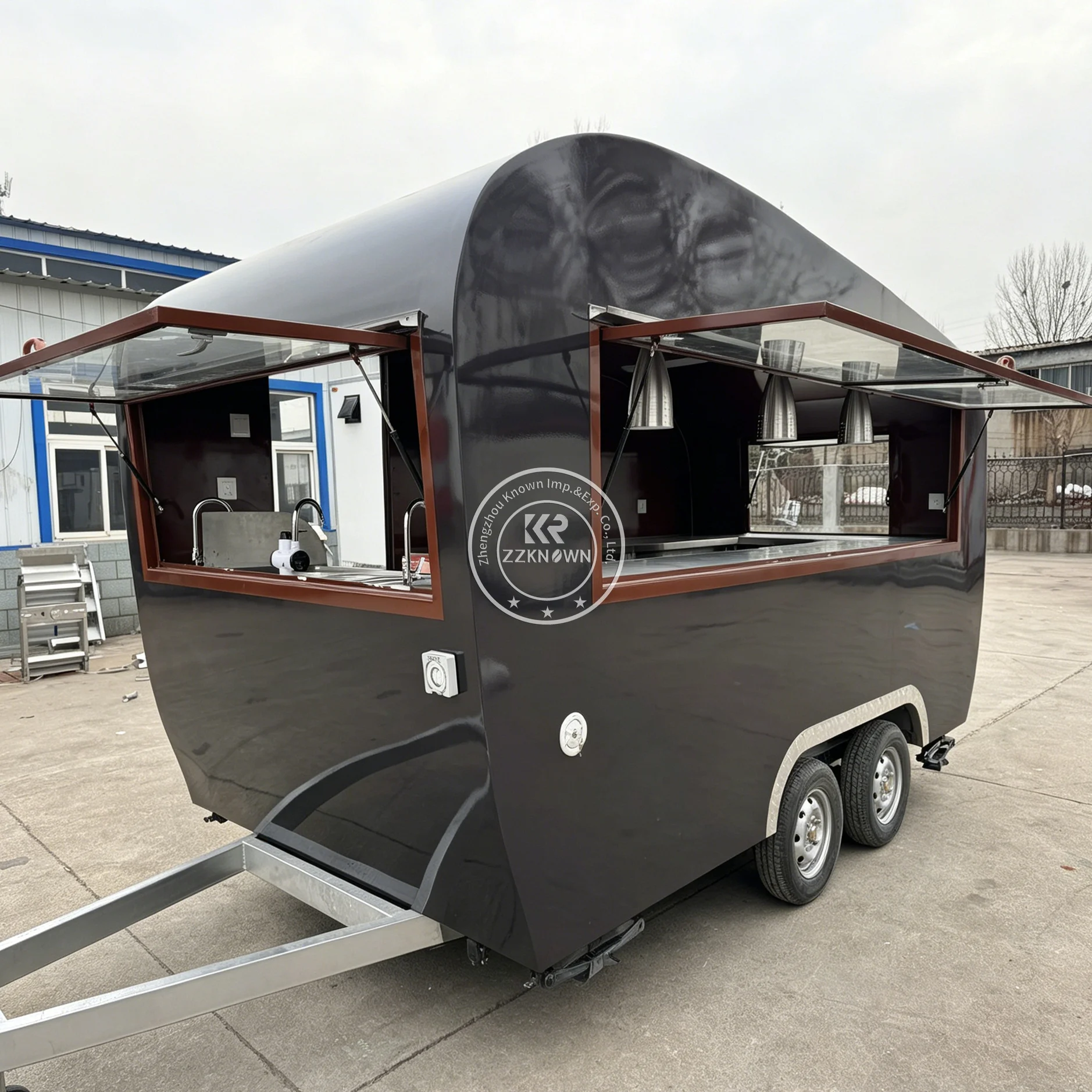 Street Stainless Steel Mobile - огляд і ціна Mobile Coffee Van Equipment