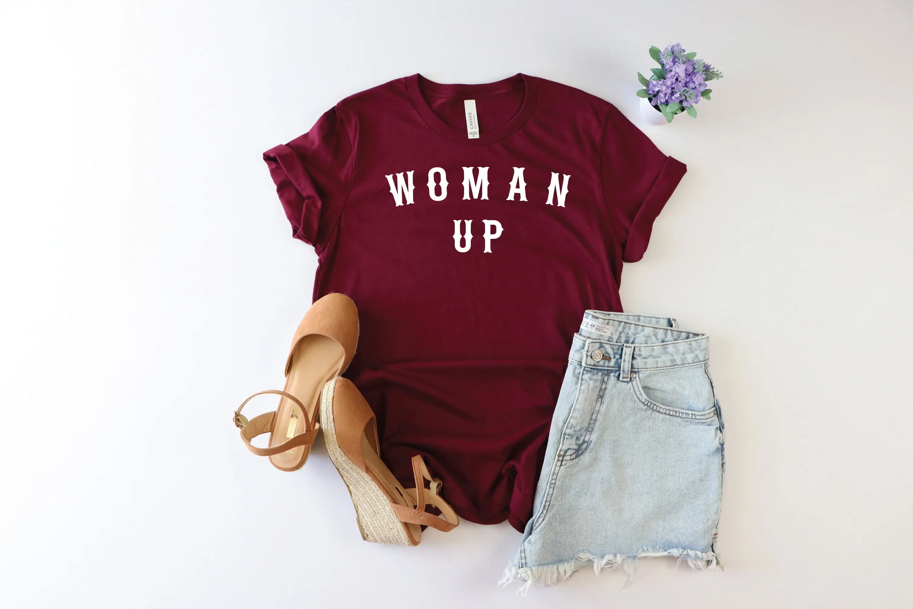 Woman Up T Shirt FeminisT Women EmpowermenT Girl power womens rights female gang squad