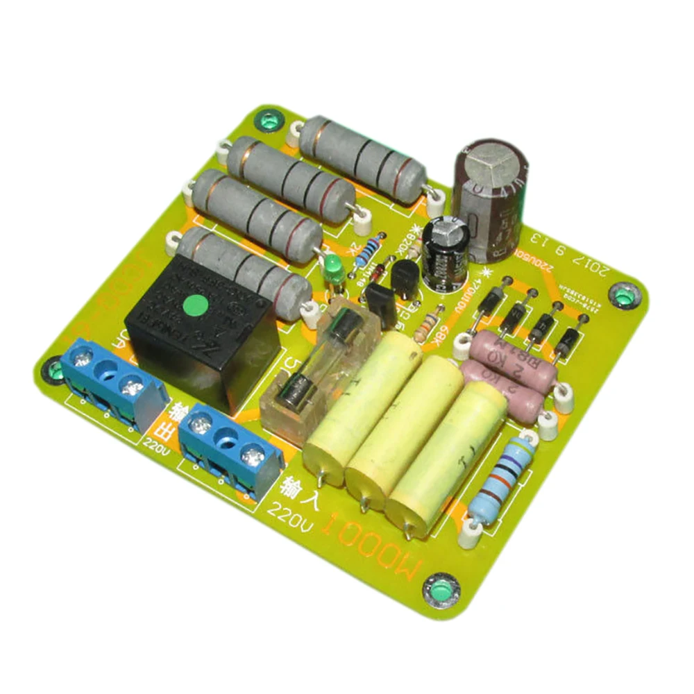 변압기 증폭기 전원 켜기 지연 보호 소프트 스타트 회로 기판, 컨버전스 머신 JCDQ61, AC 220V, 1000W