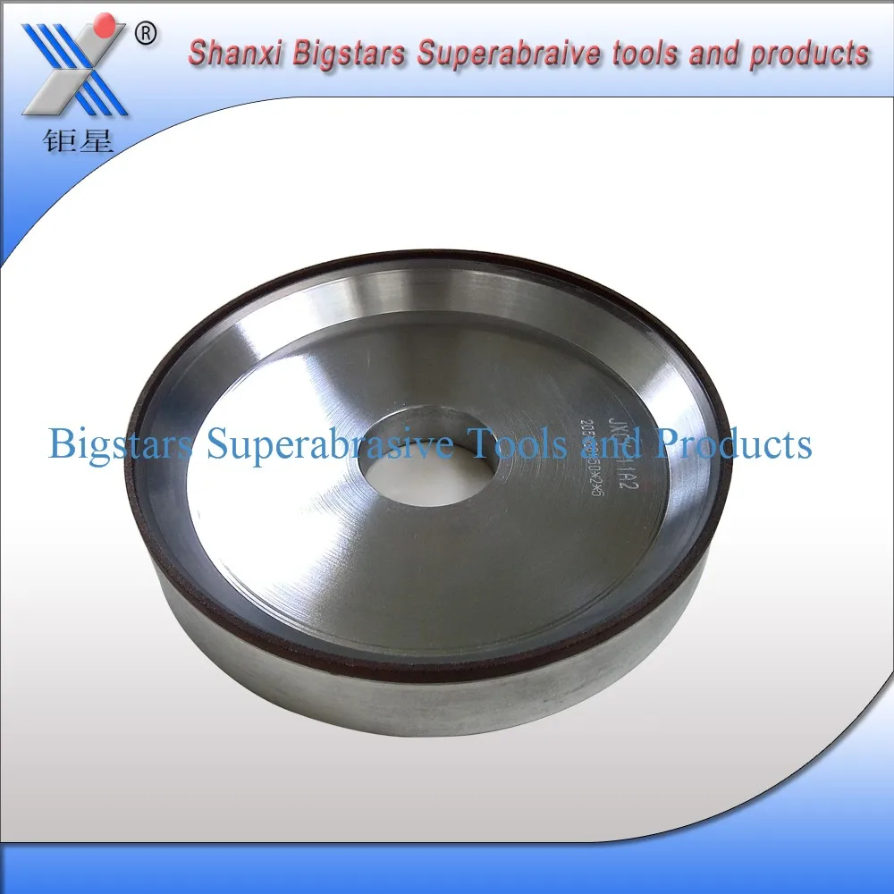 Bigstars tungsten carbide polishing wheel abrasive discs 6A2 diamond cup grinding wheel resin bond