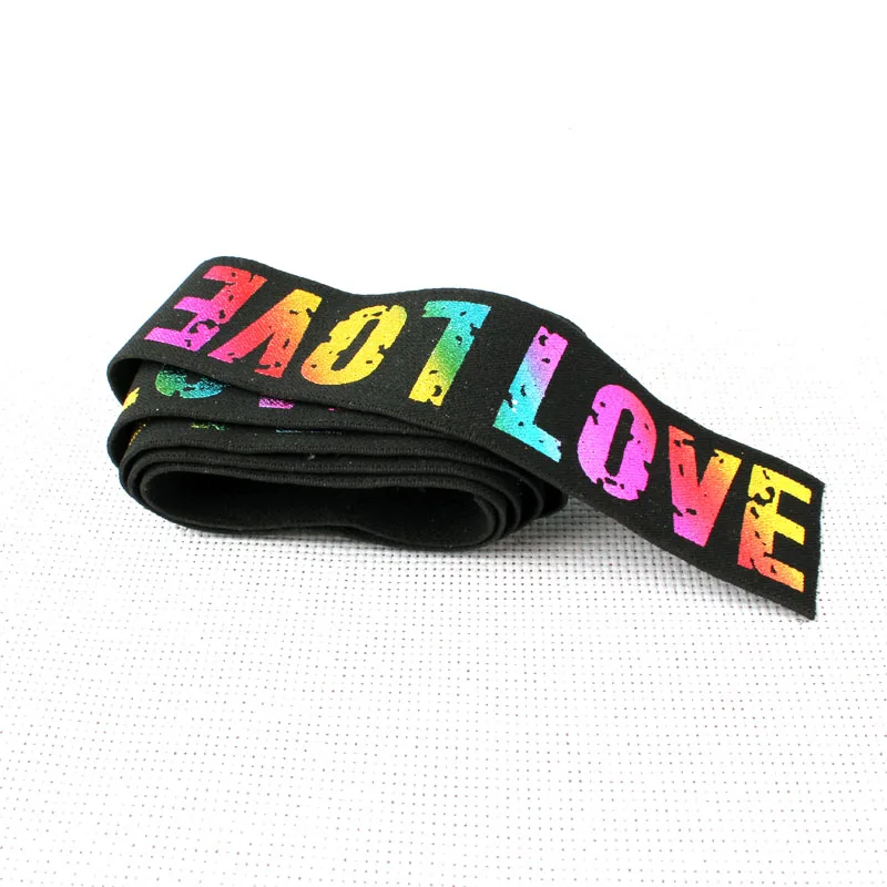 4CM wide love color elastic band / sewing clothing accessories ladies belt / rubber band