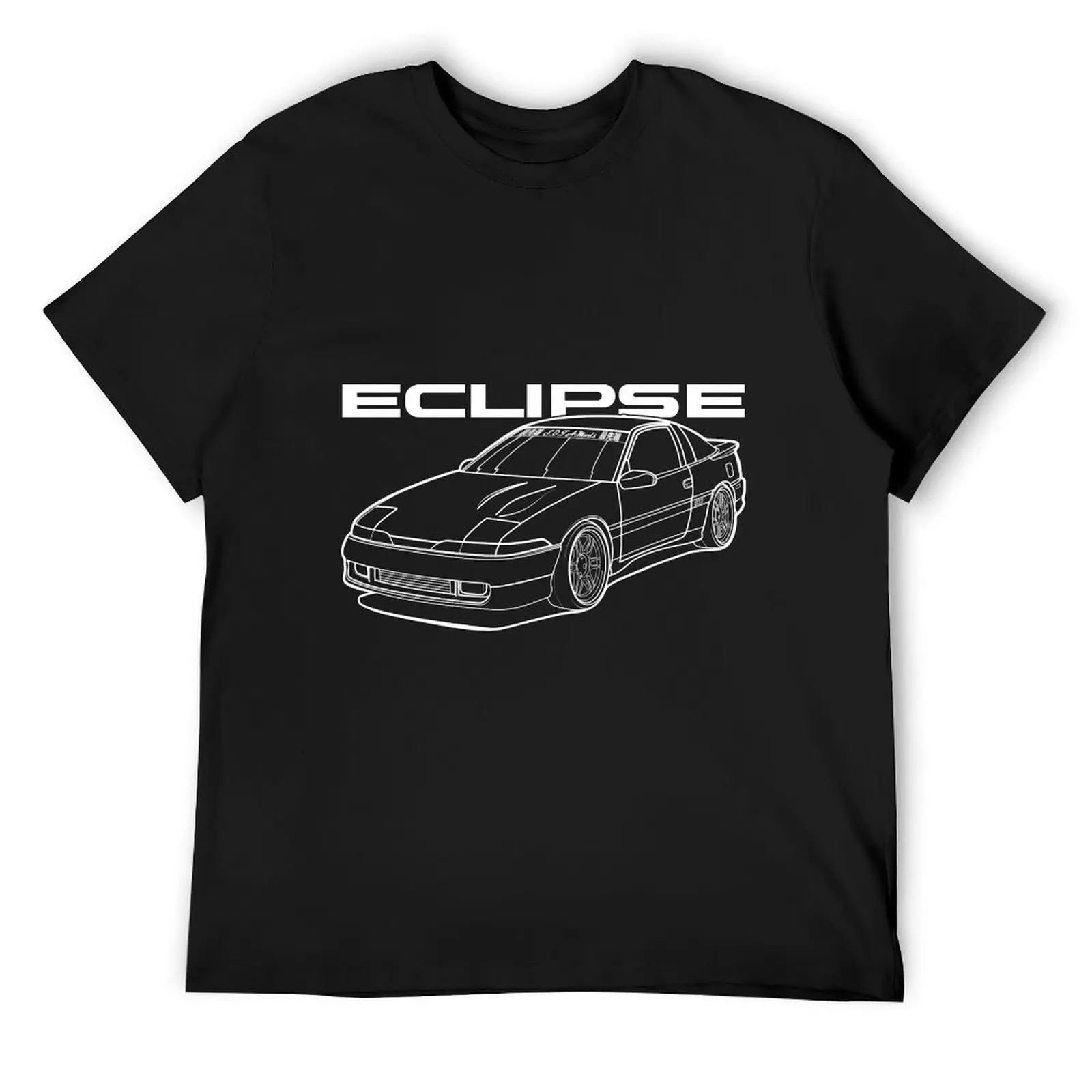 Eclipse 1G - Light Logo T-Shirt korean fashion cotton graphic tees gifts for boyfriend big and tall t shirts for men