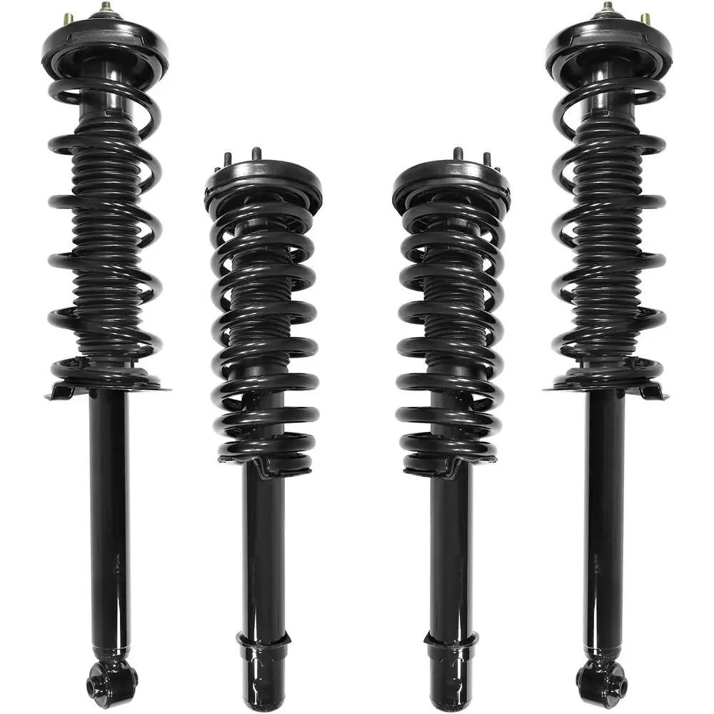 

COMPLETESTRUTS - Front & Rear Complete Strut Assemblies with Coil Springs Replacement for 2003-2007 Honda Accord - Set of 4