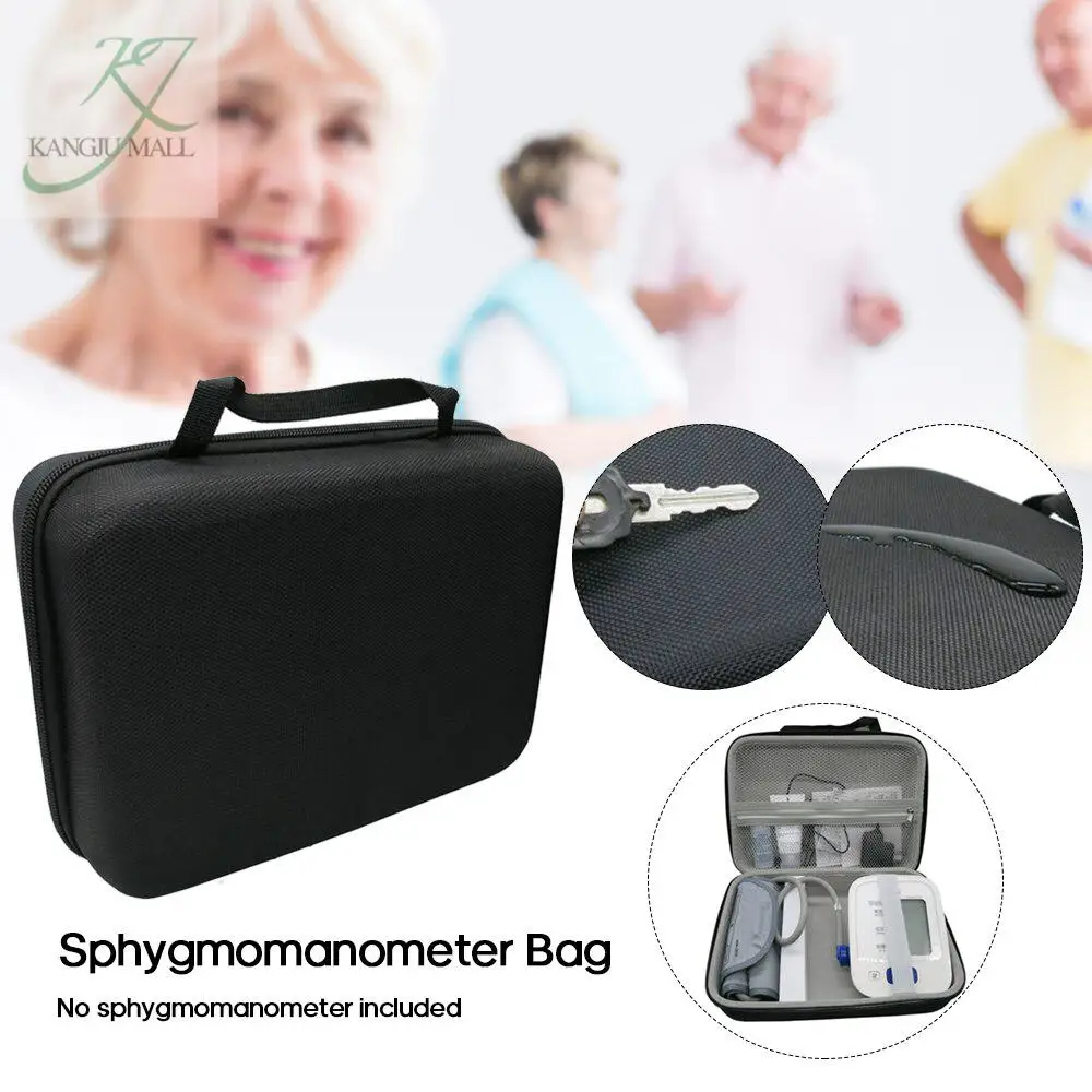 Sphygmomanometer Bag Portable Eva Blood Pressure Monitor Tonometer Storage Bags Carrying Case For Travel & Home Use Bag