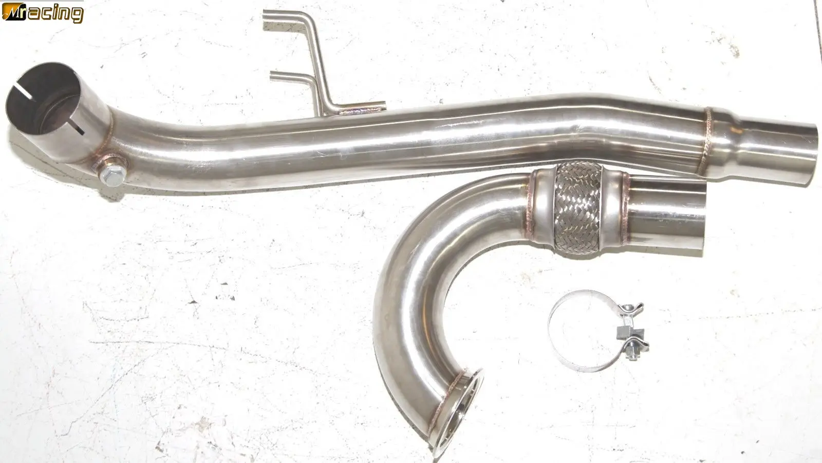 2012-2016年式 フォルクスワーゲン ゴルフ 2.0T MK7用 3インチ ダウンパイプ